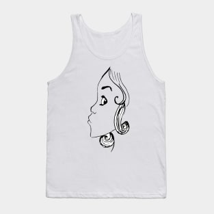 Side Profile - Side Look Tank Top